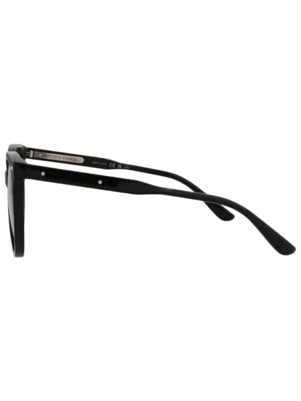 New Bottega Veneta Womens Cat Eye Black Black Grey Fashion Designer Sunglasses